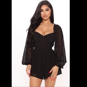 Fashion Nova Making It Official Romper